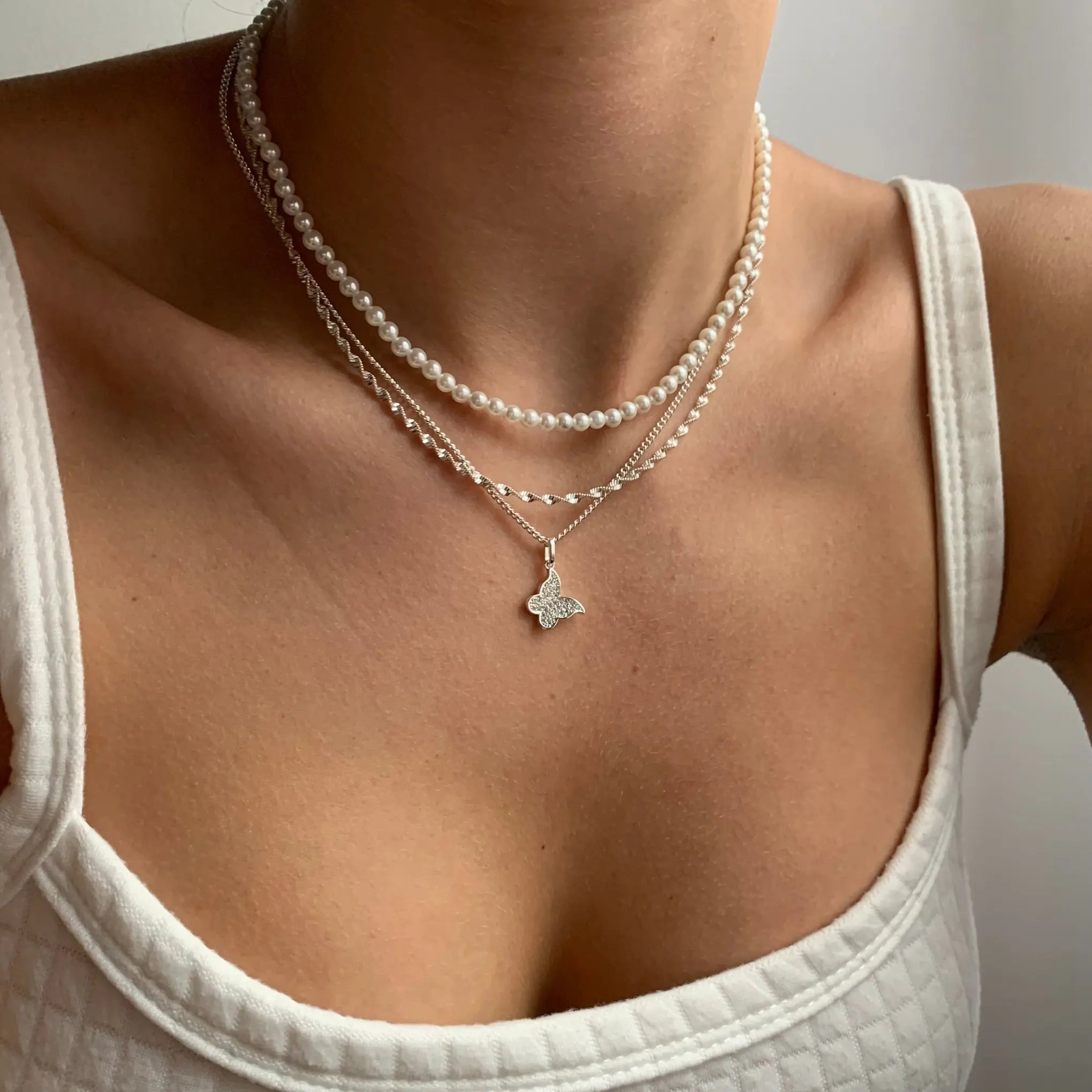 Try it on  Don't Get It Twisted Necklace