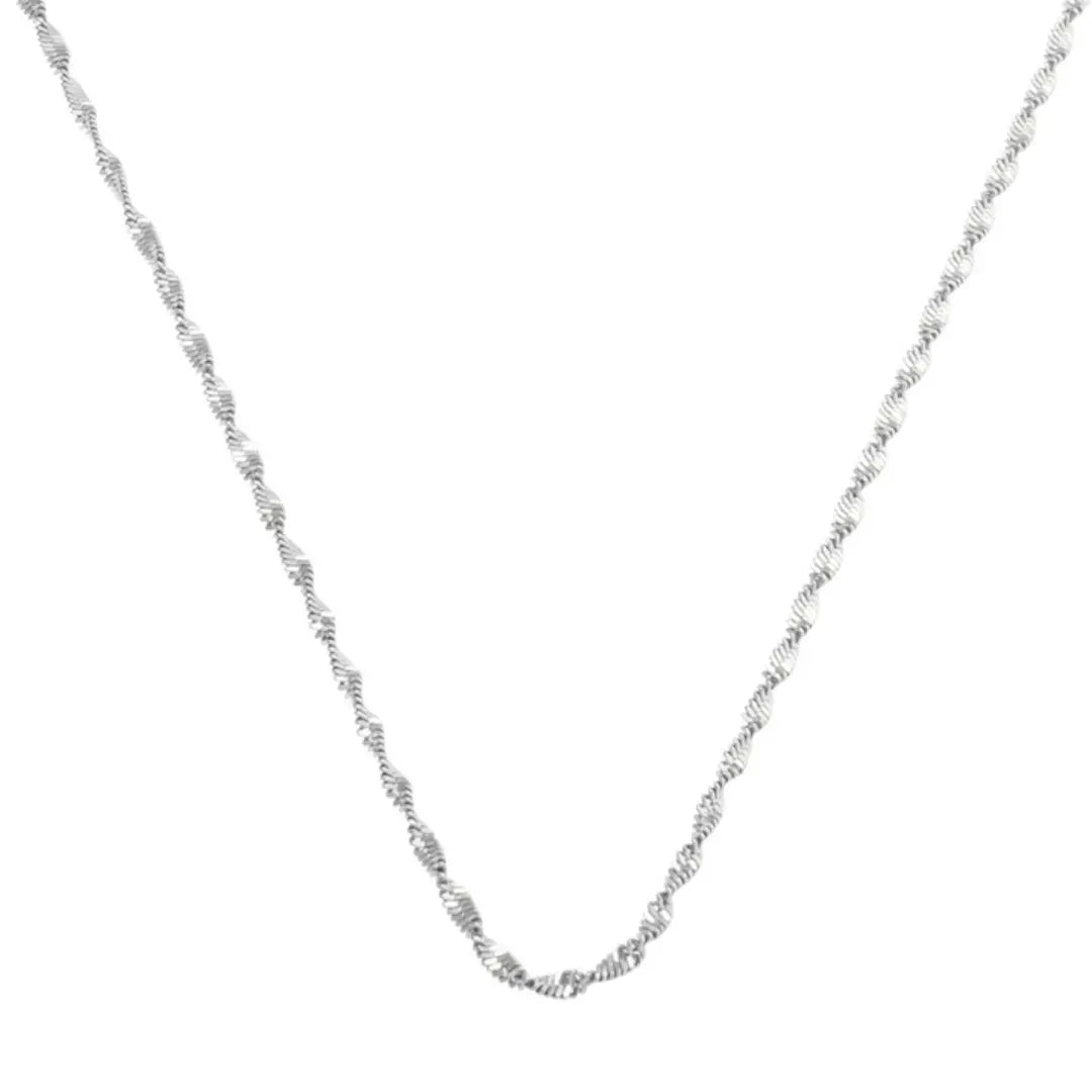 Try it on  Don't Get It Twisted Necklace