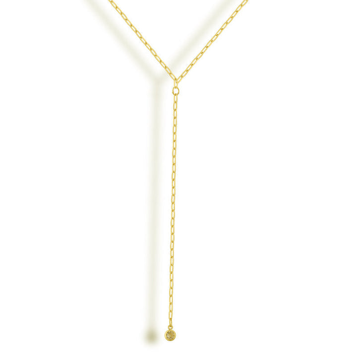 Let's Link Lariat Necklace
