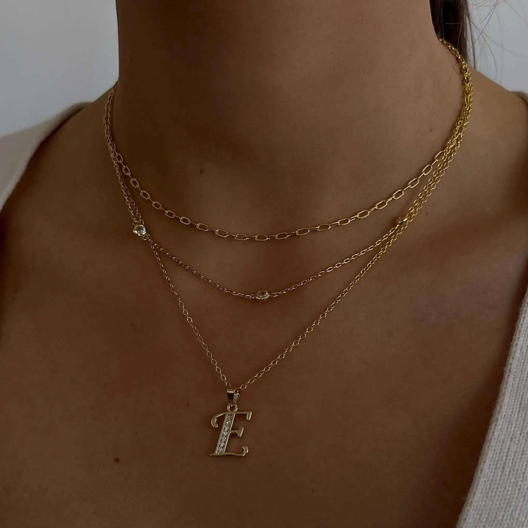 Try it on  Baby Link Up Necklace