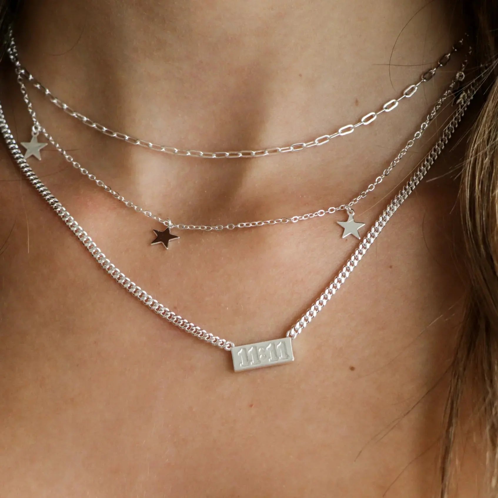 Try it on  Baby Link Up Necklace