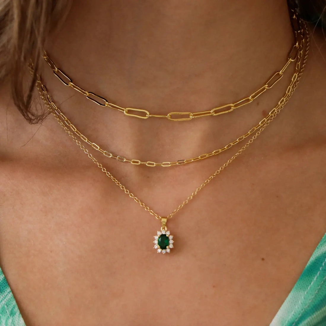 Try it on  Baby Link Up Necklace