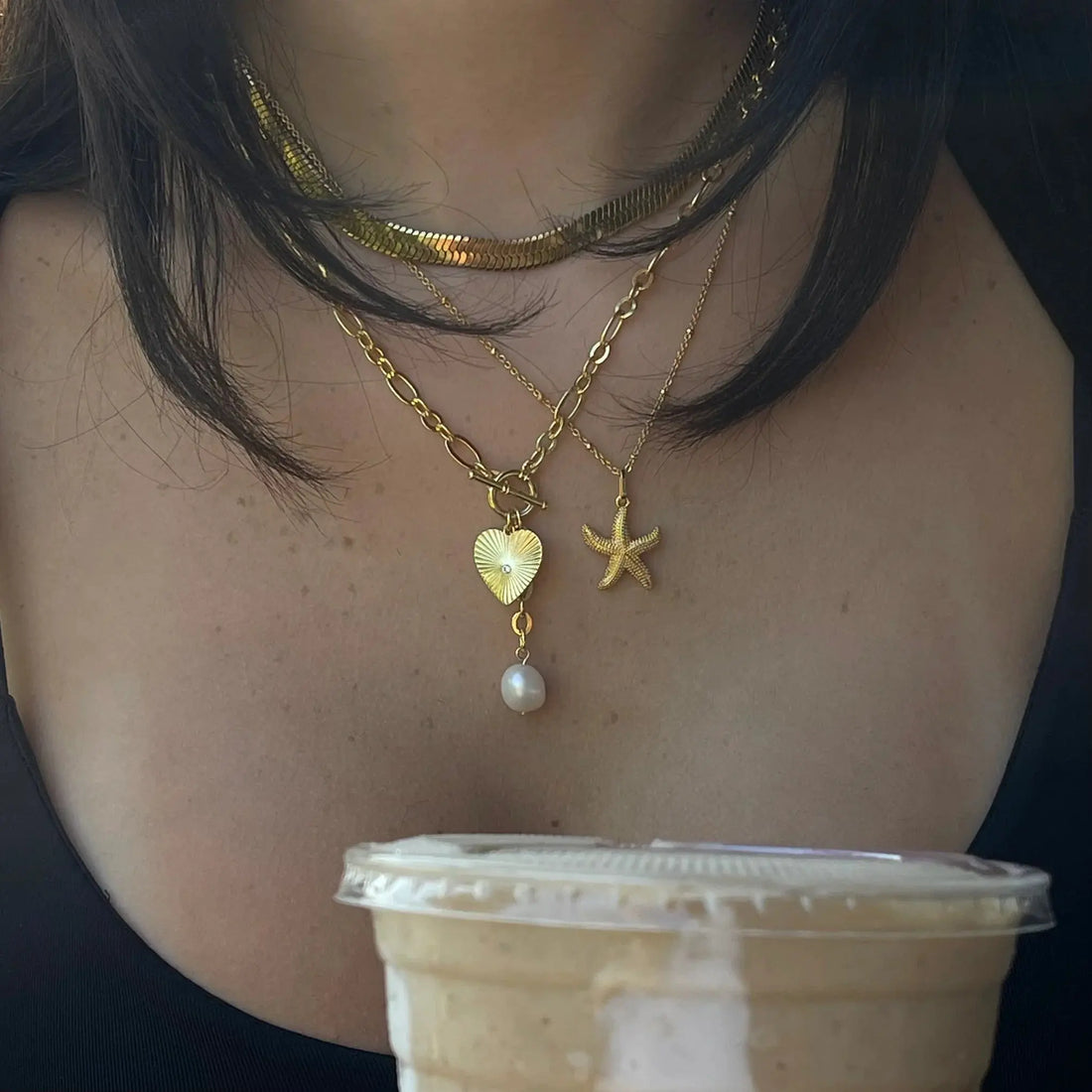 Try it on  Soleilo Necklace