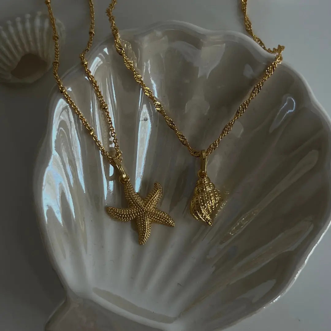 Try it on  Starfish Necklace
