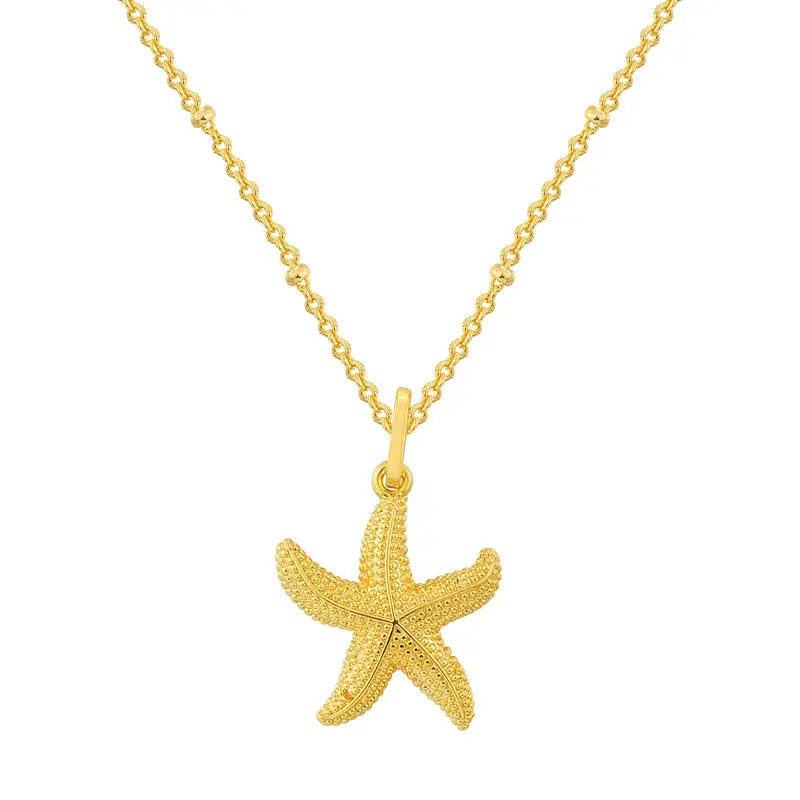 Try it on  Starfish Necklace