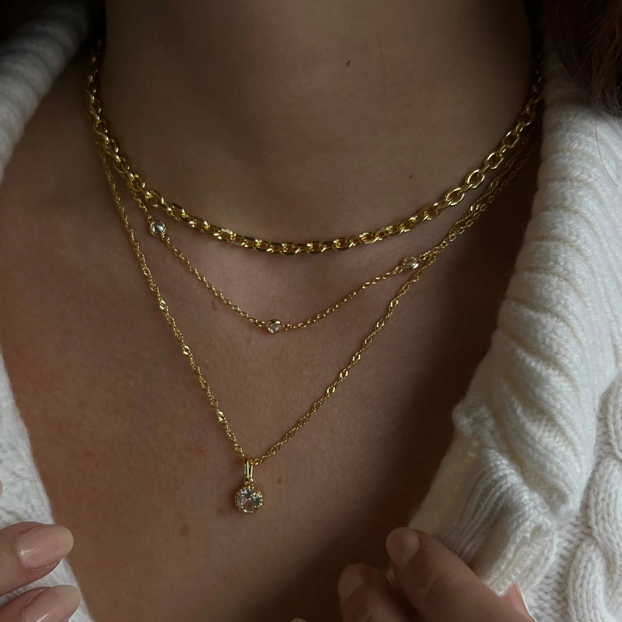 Try it on  Starry Night Necklace