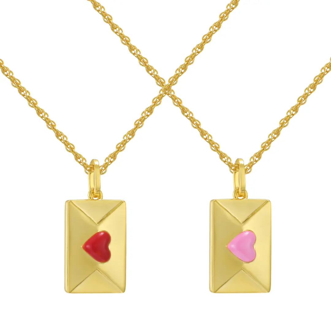 Try it on  Sent With Love Necklace